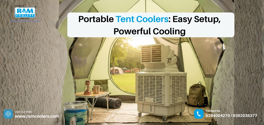 Portable Tent Coolers_ Easy Setup, Powerful Cooling - Ramcoolers